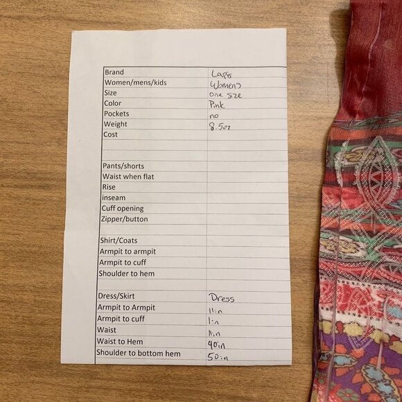 NWT Lapis Pink Paisley Square-Neck Dress one size - Picture 11 of 11